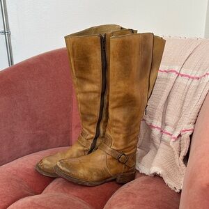 BED STU Glaye Leather Knee-High Boots